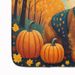 Welsh Terrier Fall Memory Foam Kitchen Mat Machine Washable Anti-Fatigue Mat Cushion Comfort Bath Mat Or Kitchen Rug_maomaolike.com