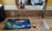 Dolphin In A Starry Sea Dish Drying Mat Absorbent Dish Drying Mat Pad For Kitchen Counter Dish Drainer Mat For Countertop, 14 X 21", Multicolor_maomaolike.com