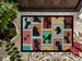 Lots Of Black Standard Poodle Doormat Front Door Mat Indoor Outdoor Rugs For Entryway, Non Slip Washable Low Pile, 24H X 36W_maomaolike.com