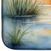 Blue Heron Emerging As The Day Fades Dish Drying Mat Absorbent Dish Drying Mat Pad For Kitchen Counter Dish Drainer Mat For Countertop, 14 X 21", Multicolor_maomaolike.com