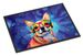 Chihuahua Hippie Dawg Doormat Front Door Mat Indoor Outdoor Rugs For Entryway, Non Slip Washable Low Pile, 24H X 36W_maomaolike.com