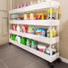 Narrow Rack Behind The Door, Storage Artifact, Floor Standing Trolley, Bathroom Toilet Gap, Home Multi Layer Rack_maomaolike.com