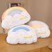 Trendy New Rainbow Cute Dual-use Sleeping Nap Hand-wrapped Plush Cushion Gift Waist Pillow_maomaolike.com