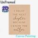 Inspirational Quote Painting Poster, Warm-toned Minimalist Typographic Poster, Encouraging Text With Delicate Leaf Accent, Ideal For Bedroom, Living_maomaolike.com