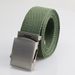 Men's Outdoor Canvas Belt - Breathable Camouflage Sports Waistband With Alloy Buckle, Unisex Youth Wear-Resistant Strap_maomaolike.com