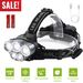 Rechargeable Headlamp 20000 Lumen LED Headlight 6 Modes Headlamp Flashlight For Camping Cycling Hiking Hunting Emergency_maomaolike.com