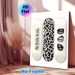 Skateboard Leopard Print & Grunge Lips Painting Poster, Monochrome Edgy Graphic Poster, Sleek Urban-style Decor Suitable For Living Room, Studio Or_maomaolike.com