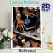 DJ Turntable & Glamorous Jeweled Hands Painting Poster, Luxurious Retro Style Poster, Stylish Vinyl Player & Ornate Hands Design, Adds Artistic Flair_maomaolike.com