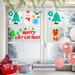 Christmas Gel Cling Stickers For Windows And Mirrors - 12 Sheets Of Winter Designs: Santa Claus, Snowman, Snowflakes, Reindeer And More!_maomaolike.com