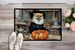Pomeranian Fall Kitchen Pumpkins Doormat Front Door Mat Indoor Outdoor Rugs For Entryway, Non Slip Washable Low Pile, 24H X 36W_maomaolike.com