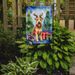 Lakeland Terrier Christmas Reindeer Garden Flag Mailbox Flag Decorative Yard Flag Banner Outside Patio Artwork Yard Flower Beds, Garden Size, Multicolor_maomaolike.com