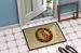 Finnish Spitz Christmas Flowers Doormat Front Door Mat Indoor Outdoor Rugs For Entryway, Non Slip Washable Low Pile, 24H X 36W_maomaolike.com