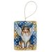 Sheltie My Angel Porcelain Ornament Christmas Tree Hanging Decorations For Home Christmas Holiday, Rectangle, Gift, Multicolor_maomaolike.com