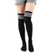 Unisex Three-bar stockings Student socks Cheerleading socks High socks PROM party socks show socks_maomaolike.com