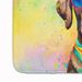 Chocolate Labrador Hippie Dawg Memory Foam Kitchen Mat Machine Washable Anti-Fatigue Mat Cushion Comfort Bath Mat Or Kitchen Rug_maomaolike.com