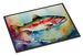 Rainbow Trout Doormat Front Door Mat Indoor Outdoor Rugs For Entryway, Non Slip Washable Low Pile, 24H X 36W_maomaolike.com