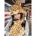 Autumn Winter Cute Warm Fisherman Hat, Korean Style, High-end Vintage Versatile Plush Anti-freeze And Cold-proof Tiger Pattern Hat_maomaolike.com
