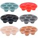 1pc, Collapsible Silicone Air Fryer Cake Pan and Muffin Mold-7 Inch, Easy to Clean, Perfect for Cupcakes, Egg Bites, Kitchen Gadget and Baking Tools_maomaolike.com