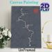 Paris-Roubaix Cycling Route Painting Poster, Minimalist Dark-toned Map With Red Highlights Poster, Clearly Presents Key Race Sections, Ideal For_maomaolike.com