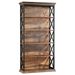 Bookshelf, BEtagere Metal And Wooden Bookcase For Home Office_maomaolike.com