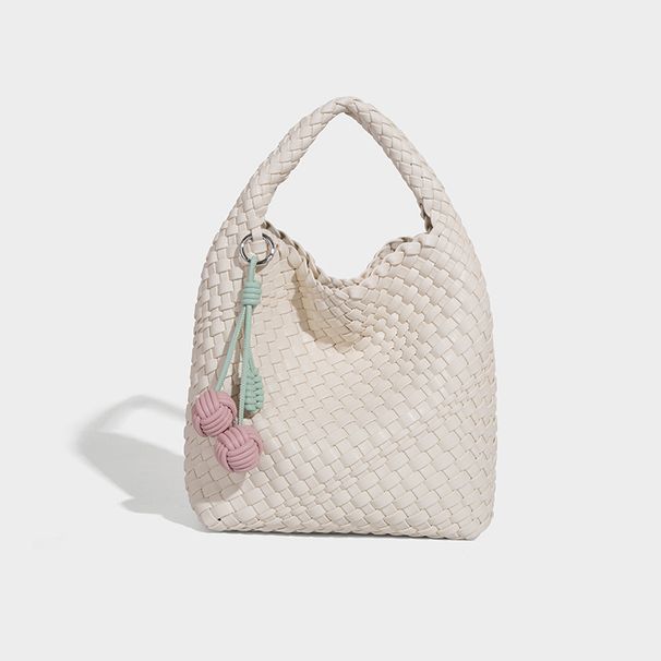 Cross-border Hot Selling Handmade Woven For Women Fashionable Durable Tote 2026 Summer Large Capacity Shoulder Crossbody Bag_maomaolike.com