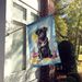 Black Pug Happy Birthday House Flag Large Porch Sleeve Pole Decorative Outside Yard Banner Artwork Wall Hanging, Polyester, House Size, Multicolor_maomaolike.com