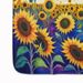 Sunflowers In Color Memory Foam Kitchen Mat Machine Washable Anti-Fatigue Mat Cushion Comfort Bath Mat Or Kitchen Rug_maomaolike.com