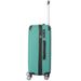 3-Piece Lightweight ABS Hardshell Luggage Set 20 , 24 , 26 -In Fresh Green With Spinner Wheels, TSA Lock, And Adjustable Telescopic Handle - Durable Travel Suitcases_maomaolike.com