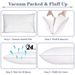 Super Soft Bed Pillow White Pack Of 2_maomaolike.com