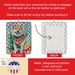 Norwegian Buhund Christmas Porcelain Ornament Christmas Tree Hanging Decorations For Home Christmas Holiday, Rectangle, Gift, Multicolor_maomaolike.com