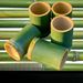 Trendy Bamboo Pen Holder Chinese Ancient Style DIY/Milk Tea Cup/Succulent Pot Simple Storage Ornament For Students_maomaolike.com