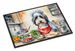 Bearded Collie The Chef Doormat Front Door Mat Indoor Outdoor Rugs For Entryway, Non Slip Washable Low Pile, 24H X 36W_maomaolike.com