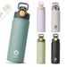 FEIJIAN Thermos Bottle With Straw 600ml 720ml Stainless Steel Thermal Cup Car Insulated Flask Water Tumbler For Outdoor_maomaolike.com