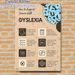 Dyslexia Support Guide Painting Poster, Warm-toned Structured Infographic Poster, Practical Dyslexia Assistance Tips Ideal For Office, Counseling And_maomaolike.com