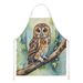 Tawny Owl Apron Cooking Kitchen Server Baking Crafts Gardening For Adult Women Men, Unisex, Large, Multicolor_maomaolike.com