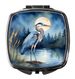 Blue Heron Under The Moonlight Compact Mirror Decorative Travel Makeup Mirror For Women Girls Gifts Pocket Makeup Mirror Folding Handheld_maomaolike.com