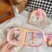 Summer Coin Purse 2025 New Dopamine Cartoon Mini Multi-layer Card Holder Portable Storage Small Bag_maomaolike.com