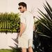 Men's Clothing Linen Short Sleeve Shirt Set Linen Summer Loose Casual Cotton Linen Cardigan Shirt Shorts_maomaolike.com
