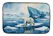 Polar Bear On The Ice Dish Drying Mat Absorbent Dish Drying Mat Pad For Kitchen Counter Dish Drainer Mat For Countertop, 14 X 21", Multicolor_maomaolike.com