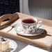 Fritillaria Flower Niche High-End French Retro Style Black And White Coffee Cup Luxury Box Exquisite Gift Set_maomaolike.com