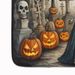 La Catrina Skeleton Spooky Halloween Memory Foam Kitchen Mat Machine Washable Anti-Fatigue Mat Cushion Comfort Bath Mat Or Kitchen Rug_maomaolike.com