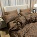 Manufacturer Wholesale American Nordic Style All-Cotton 60-Count Long-Staple Leopard Print Four-Piece Simple Pure Cotton 4-Piece B_maomaolike.com