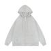 Men's Clothing iron zipper hoodie light cardigan zipper hooded sweatshirt _maomaolike.com