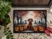 Dachshund Spooky Halloween Doormat Front Door Mat Indoor Outdoor Rugs For Entryway, Non Slip Washable Low Pile, 24H X 36W_maomaolike.com