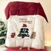 Christmas Lamb Wool Four-Piece Milk Velvet Thickened Winter Warm Cartoon Holiday Bedding Set_maomaolike.com