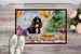 American Water Spaniel Christmas Cookies Doormat Front Door Mat Indoor Outdoor Rugs For Entryway, Non Slip Washable Low Pile, 24H X 36W_maomaolike.com