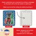 Schnauzer Christmas Porcelain Ornament Christmas Tree Hanging Decorations For Home Christmas Holiday, Rectangle, Gift, Multicolor_maomaolike.com