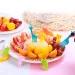 10pcs Animal Farm Fruit Fork Mini Cartoon Children Snack Cake Dessert Food Pick Toothpick Bento Lunches Party Decor_maomaolike.com