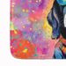 Black Labrador Hippie Dawg Memory Foam Kitchen Mat Machine Washable Anti-Fatigue Mat Cushion Comfort Bath Mat Or Kitchen Rug_maomaolike.com