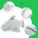 Plush Animal Stationery Pouch Women Cute Dog/Dinosaur Plush Pencil Case Ladies Cosmetic Bag_maomaolike.com